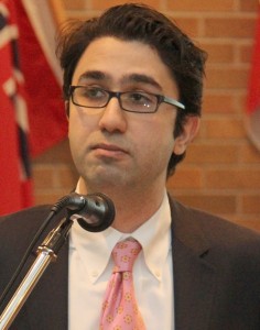 IMG_6639 ICC Vice President and Toronto-based lawyer Kaveh Shahrooz: “Through this we can illustrate to the government, and other parties who may in the future form a government, that we are a community to be taken seriously and our vote can’t be taken for granted,”